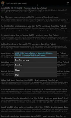MusiCast Music Podcast android App screenshot 3